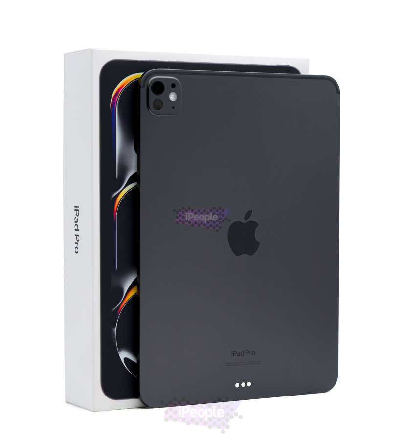 Фото Купить iPad Pro (2024) 11 дюймов Wi-Fi 512Gb Space Black (Космический черный) Standard glass по низкой цене в Москве
