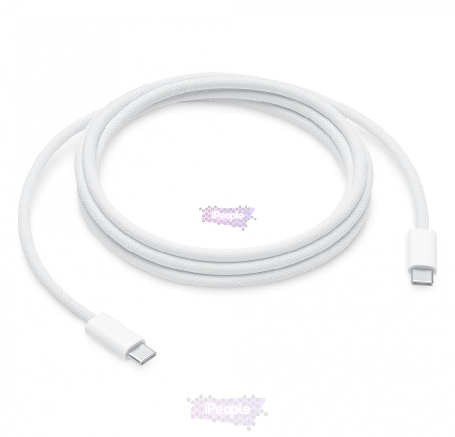 Фото Кабель Плетёный Apple 240W USB-C to USB-C 2м (MU2G3), Белый