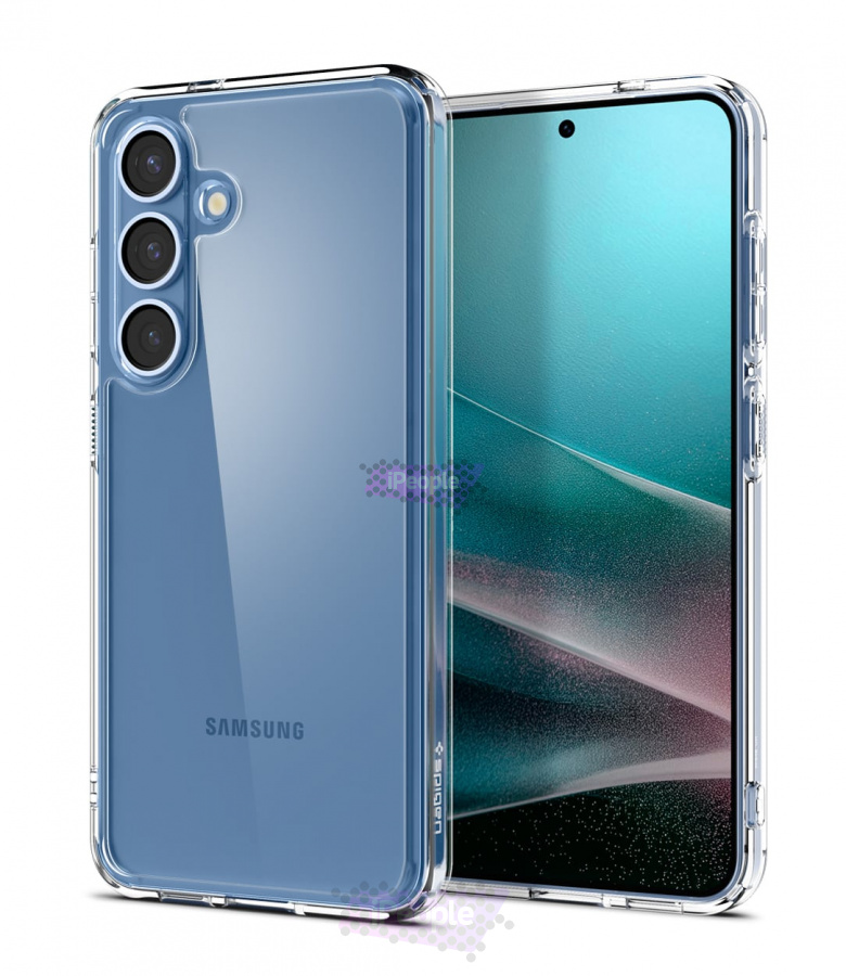 Фото Купить Чехол Spigen Ultra Hybrid для Samsung Galaxy S25 (Прозрачный) по низкой цене в Москве