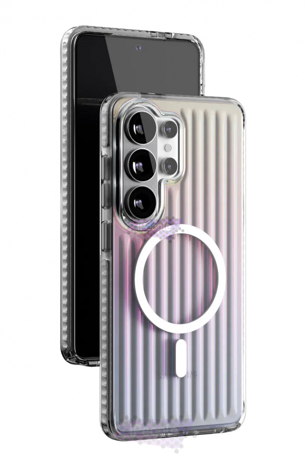 Фото Купить Чехол VLP Pulse Case для Samsung Galaxy S26 Ultra (Перламутровый) по низкой цене в Москве