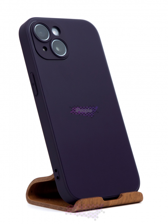 Фото Купить Чехол VLP Glaze case with MagSafe для iPhone 15 Фиолетовый по низкой цене в Москве