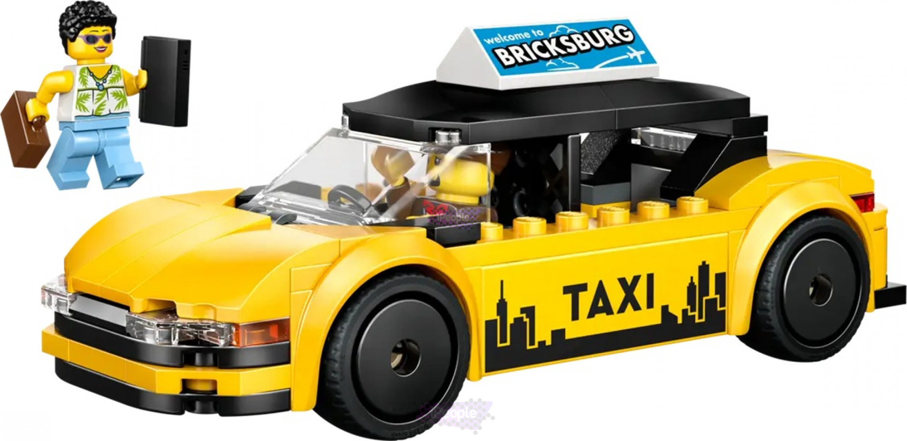 Фото Купить LEGO City 60487 Желтое Такси по низкой цене в Москве