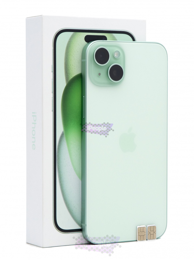 Фото Купить Apple iPhone 15 Plus 256Gb <br> Green (Зелёный) Nano-Sim + Nano-Sim по низкой цене в Москве