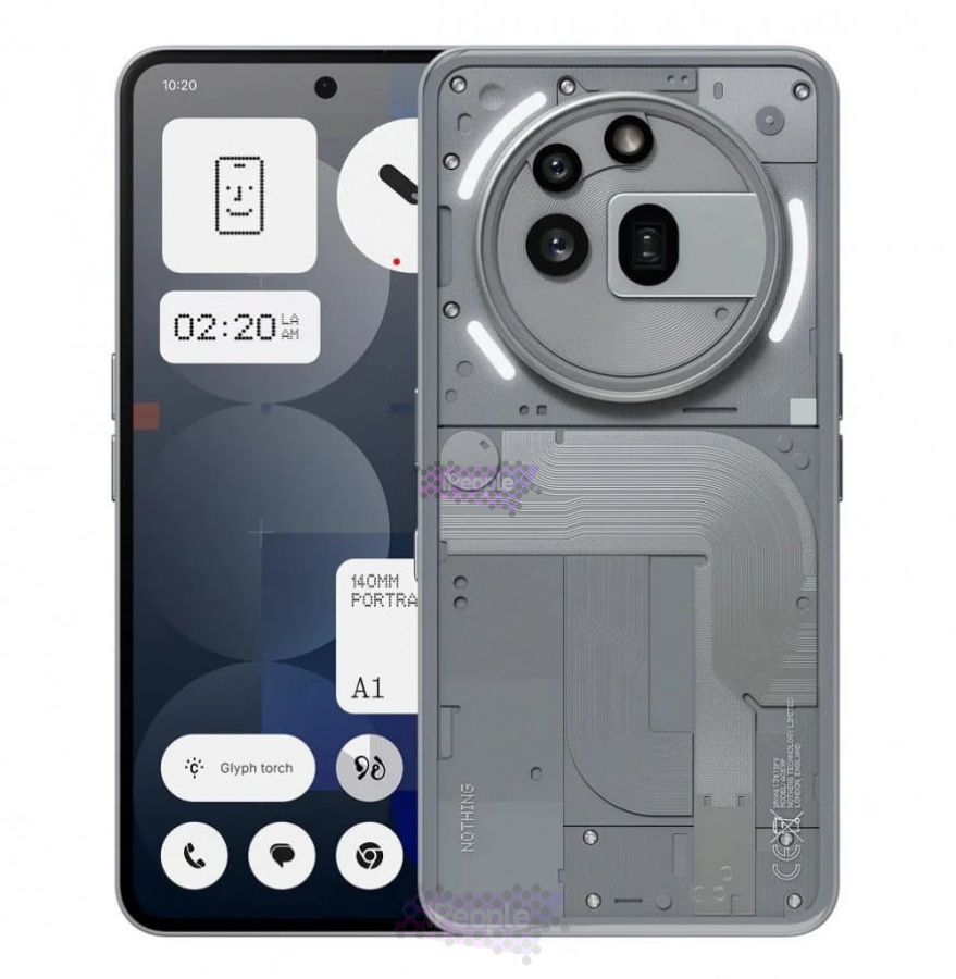 Фото Купить Смартфон Nothing Phone 3a Pro 12Gb/256Gb (Gray) Dual Nano-sim + eSim по низкой цене в Москве