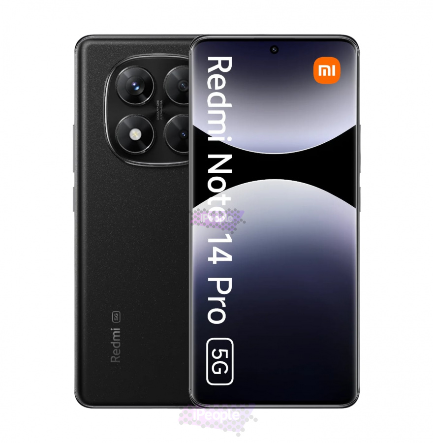 Фото Купить Смартфон Xiaomi Redmi Note 14 Pro 5G 12Gb/512Gb (Midnight Black) Nano-Sim + Nano-Sim по низкой цене в Москве