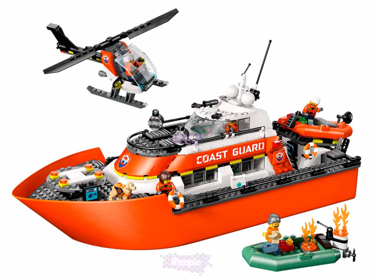 Фото Купить LEGO City 60504 Спасательная техника береговой охраны по низкой цене в Москве