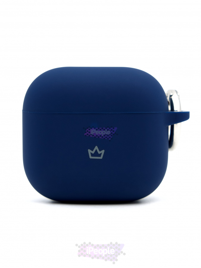 Фото Купить Чехол VLP Charm case для AirPods 4 (Тёмно-синий) по низкой цене в Москве