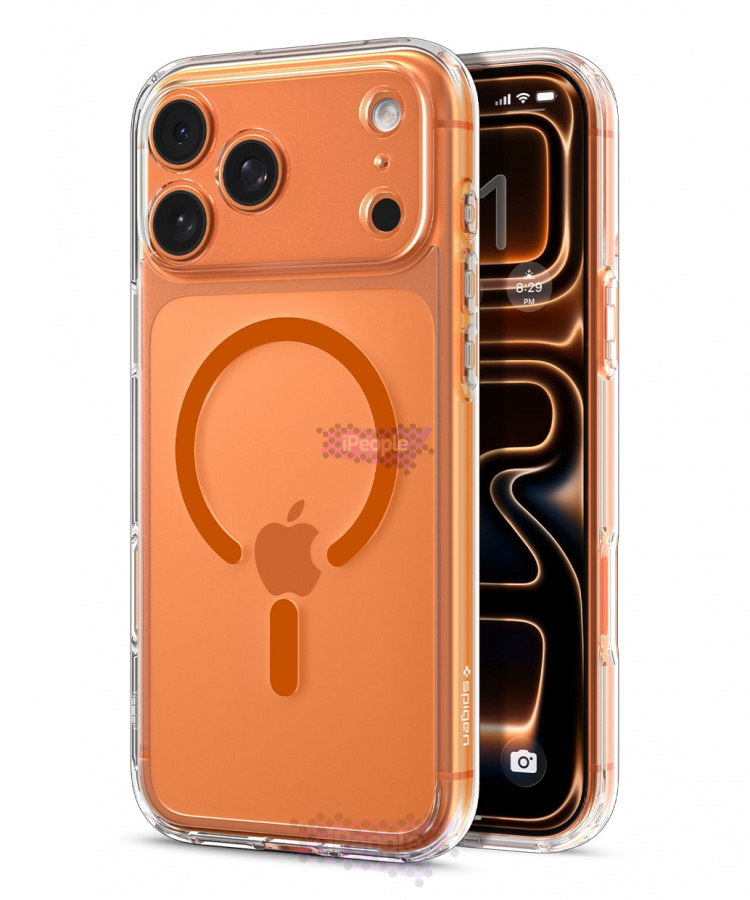 Фото Купить Чехол Spigen Ultra Hybrid with MagSafe для iPhone 17 Pro (Прозрачный) по низкой цене в Москве