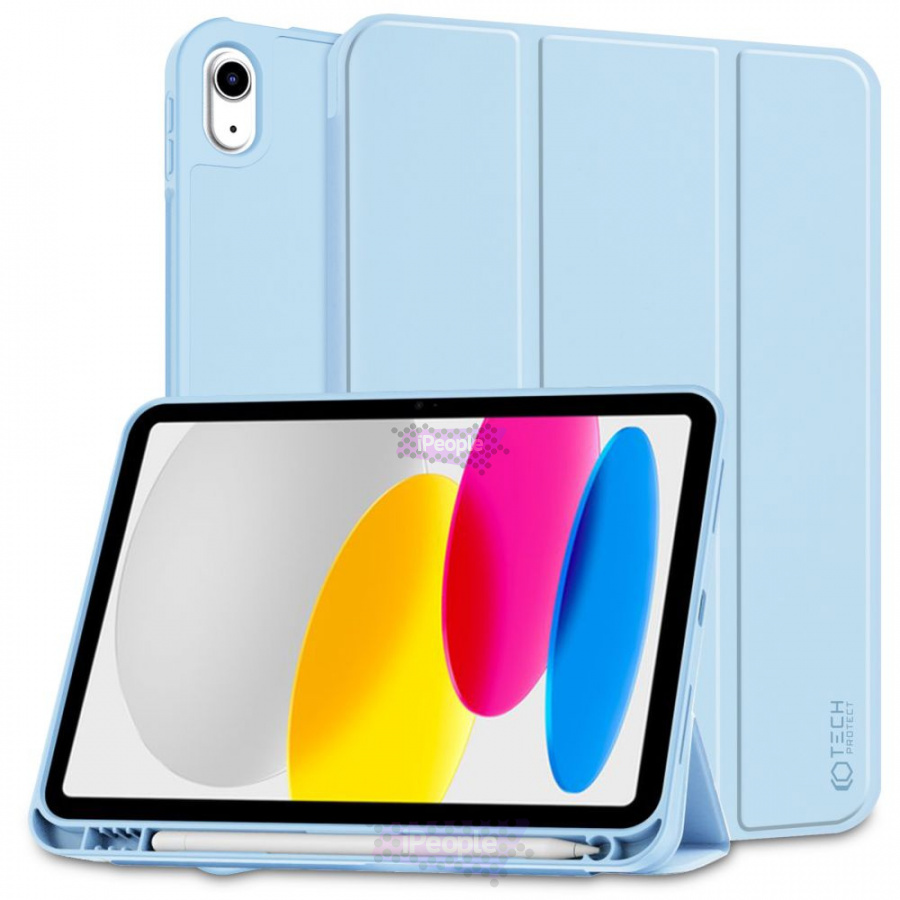 Фото Купить Чехол Tech-Protect SC PEN для iPad 10/11 (Голубой) по низкой цене в Москве
