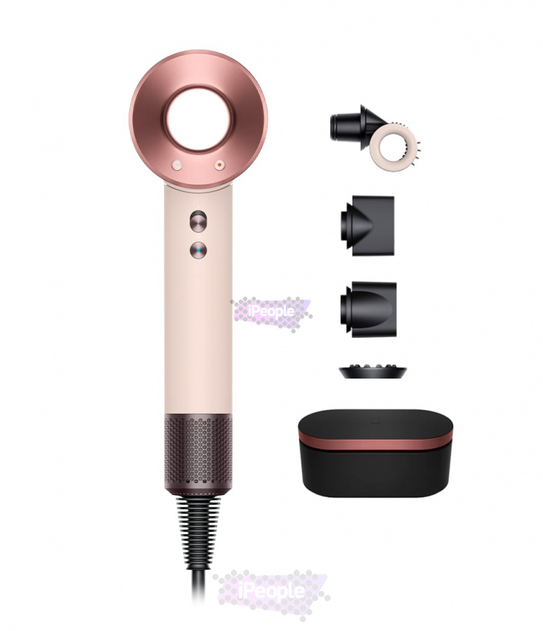 Фото Купить Фен Dyson Supersonic HD15 Ceramic Pink/Rose Gold (4 насадки) по низкой цене в Москве