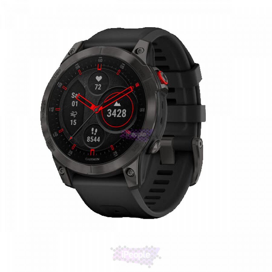 Фото Купить Умные часы Garmin Epix 2 Sapphire titanium black (010-02582-11) по низкой цене в Москве