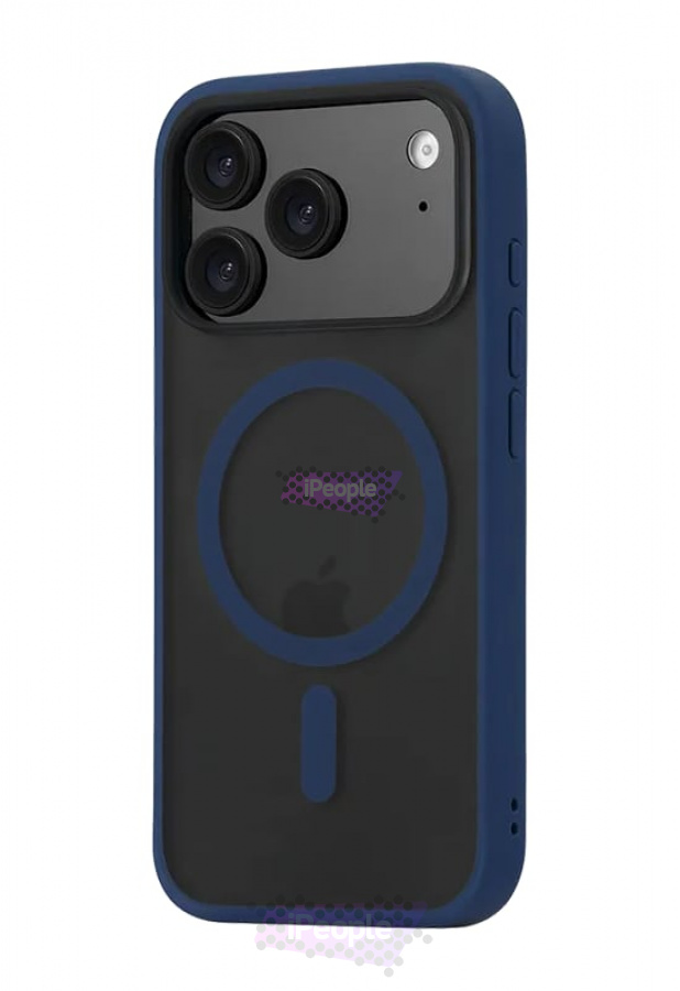 Фото Купить Чехол uBear Cloud case with MagSafe для iPhone 17 Pro (Синий) по низкой цене в Москве