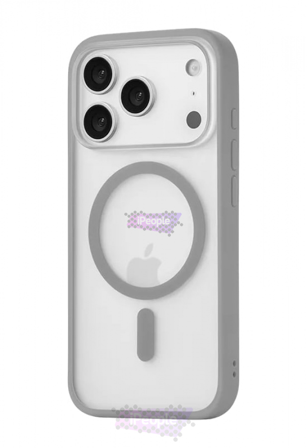 Фото Купить Чехол uBear Cloud case with MagSafe для iPhone 17 Pro (Серый) по низкой цене в Москве