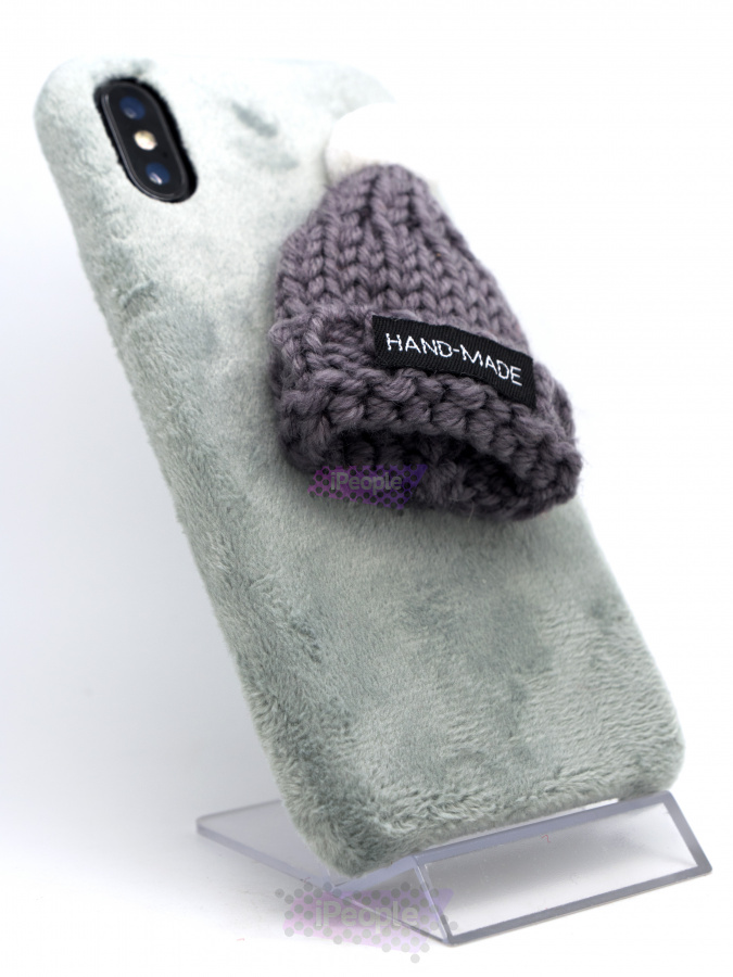 Фото Чехол Hand_Made для iPhone XS / X, Серый