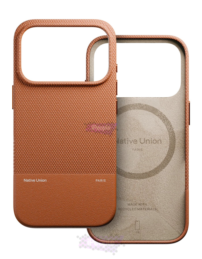 Фото Купить Чехол Native Union Classic case Magnetic для iPhone 17 Pro (Коричневый) по низкой цене в Москве