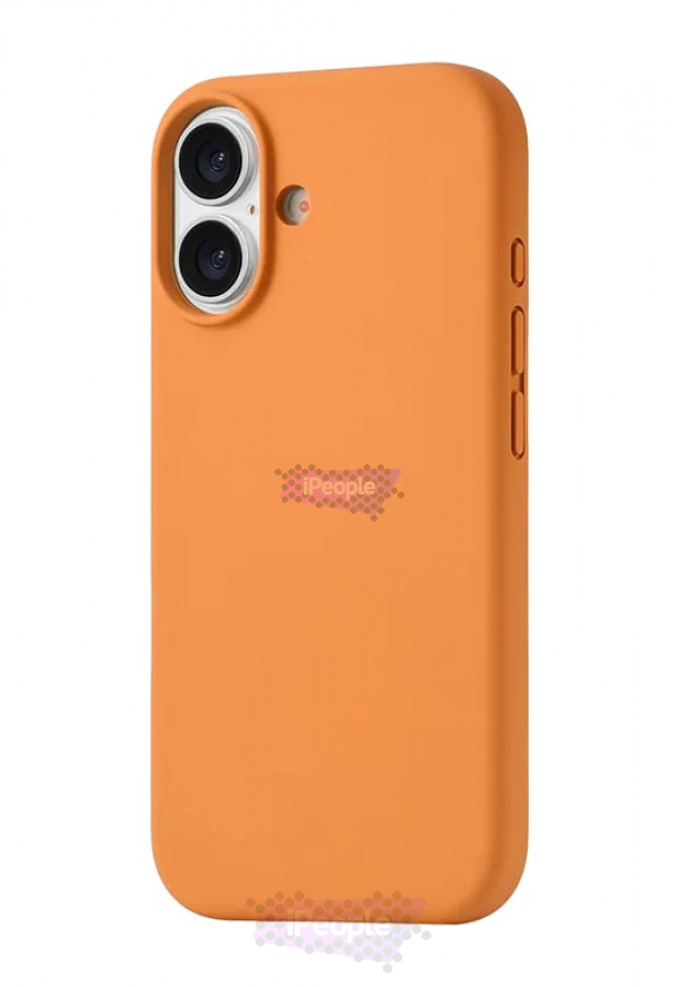 Фото Купить Чехол uBear Touch case with MagSafe для iPhone 17 (Оранжевый) по низкой цене в Москве