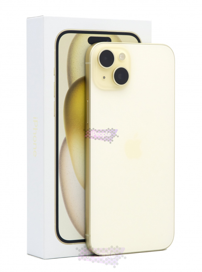 Фото Купить Apple iPhone 15 Plus 256Gb <br> Yellow (Желтый) Nano-sim + eSim по низкой цене в Москве