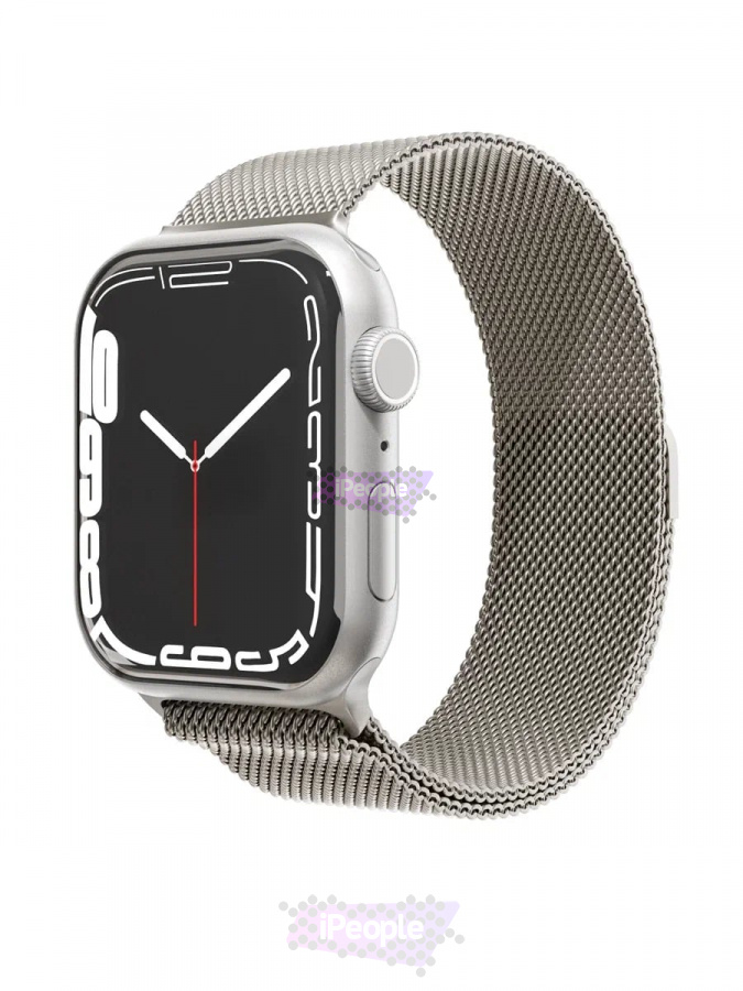 Фото Купить Ремешок Milanese Band VLP для Apple Watch 44 / 45 / 46 мм (Starlight) по низкой цене в Москве