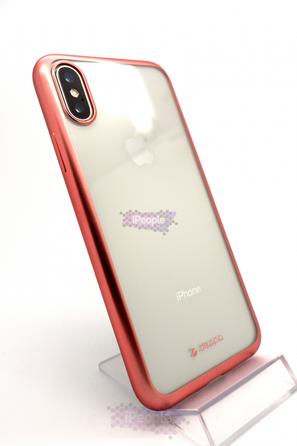Фото Чехол Deppa Gel+ Case для iPhone X, Rose Gold