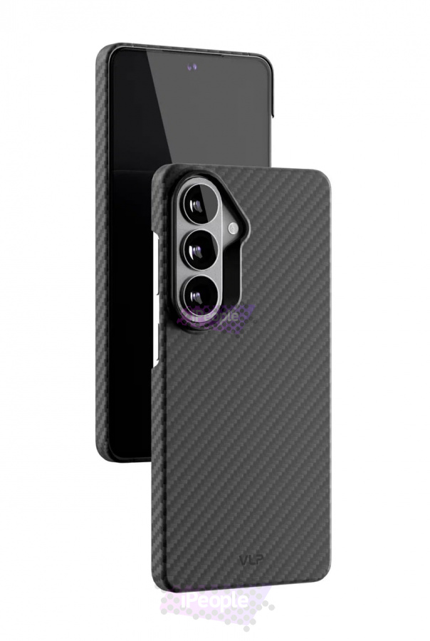 Фото Купить Чехол VLP Kevlar Case для Samsung Galaxy S26 Plus (Чёрный) по низкой цене в Москве