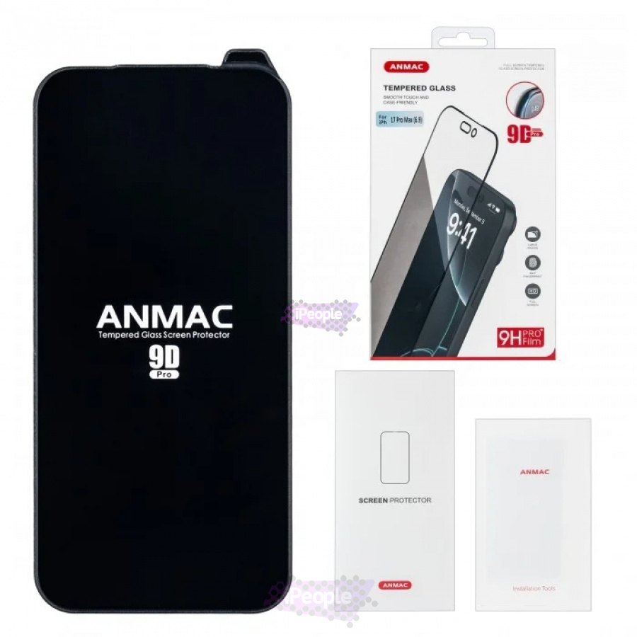 Фото Купить Защитное стекло Anmac 9D для iPhone 17 Pro Max по низкой цене в Москве