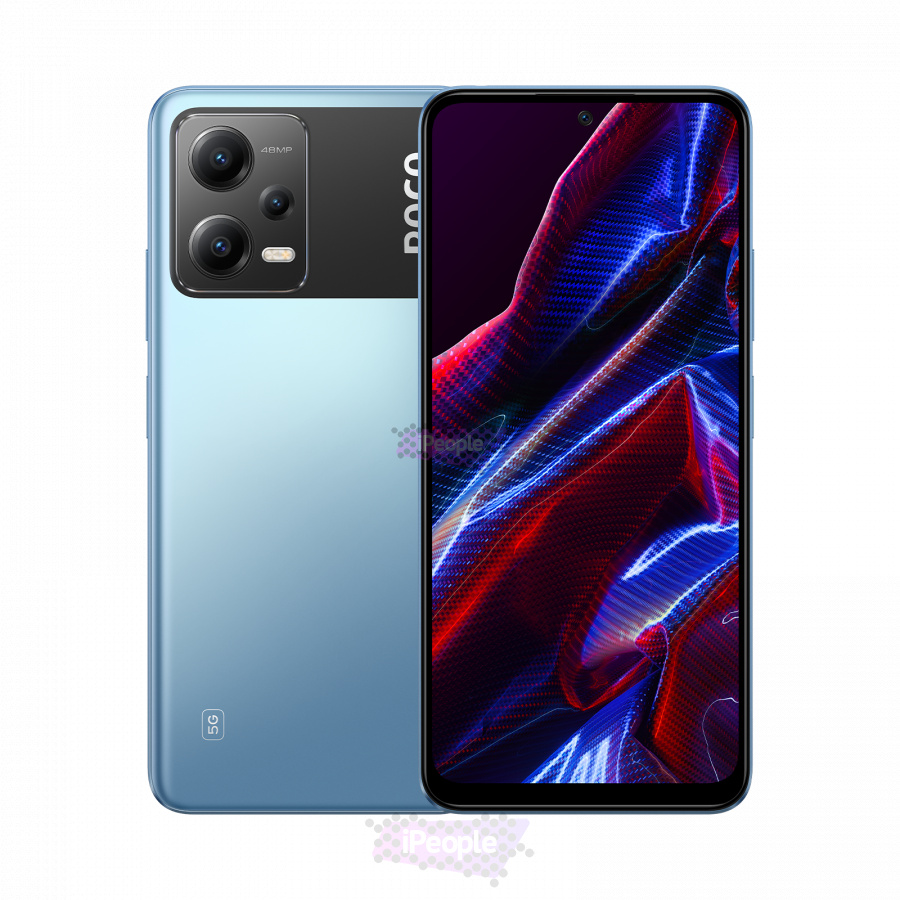 Фото Купить Смартфон Xiaomi Poco X5 5G 6Gb/128Gb (Голубой) Nano-Sim + Nano-Sim по низкой цене в Москве