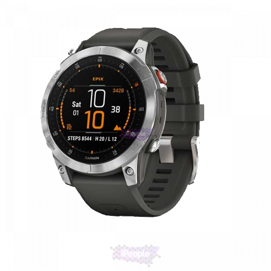 Фото Купить Умные часы Garmin Epix 2 серый стальной (010-02582-01) по низкой цене в Москве