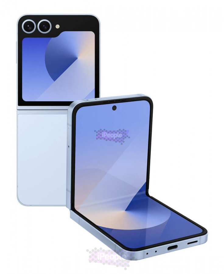 Фото Купить Смартфон Samsung Galaxy Z Flip 6 5G 12Gb/256Gb (Blue) SM-F741 (Nano-sim + eSim) по низкой цене в Москве