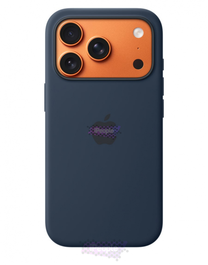 Фото Купить Чехол Apple Silicone Case with MagSafe для iPhone 17 Pro (Midnight) MGFH4 по низкой цене в Москве