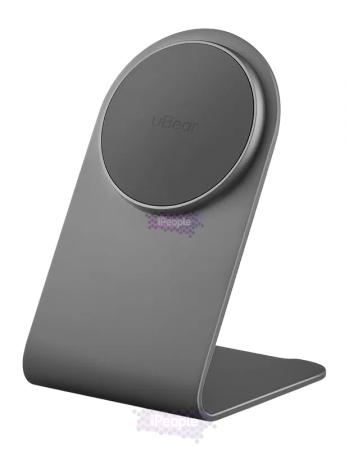 Фото Купить Беспроводная зарядка uBear Stellar Wireless Charger (Серый) по низкой цене в Москве