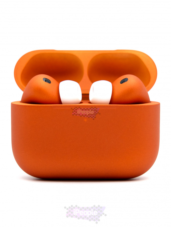 Фото Купить Беспроводные наушники Apple AirPods Pro (3-го поколения) USB-C (Покрашены в Cosmic Orange) по низкой цене в Москве
