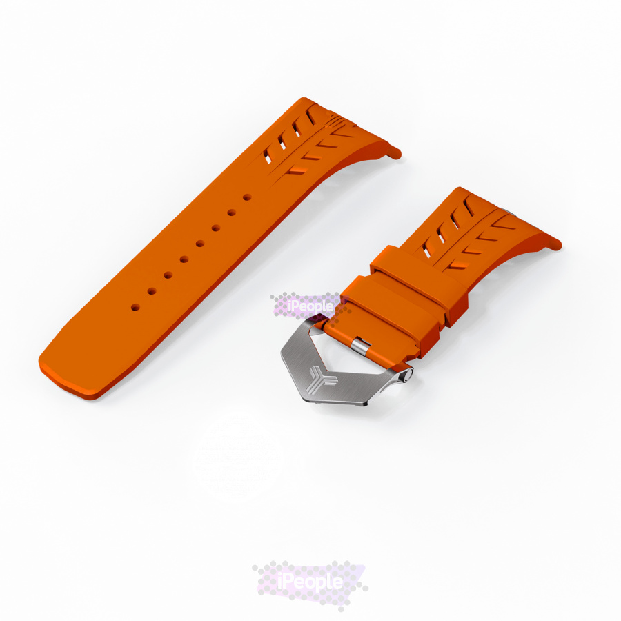 Фото Купить Ремешок Y24 для Apple Watch 45 / 46 / Ultra (Оранжевый) по низкой цене в Москве