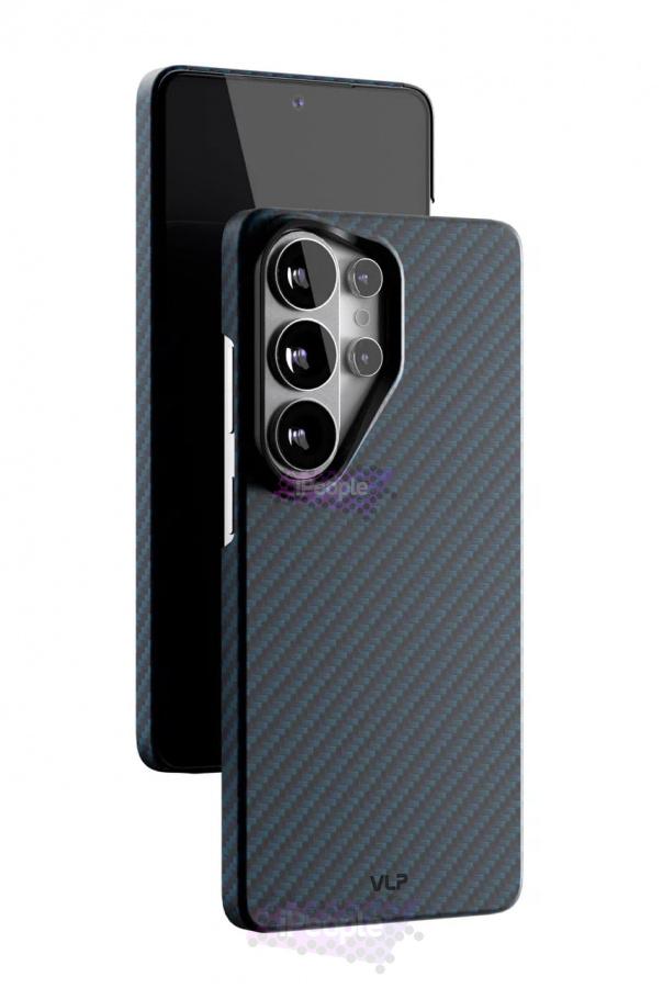 Фото Купить Чехол VLP Kevlar Case для Samsung Galaxy S26 Ultra (Синий) по низкой цене в Москве
