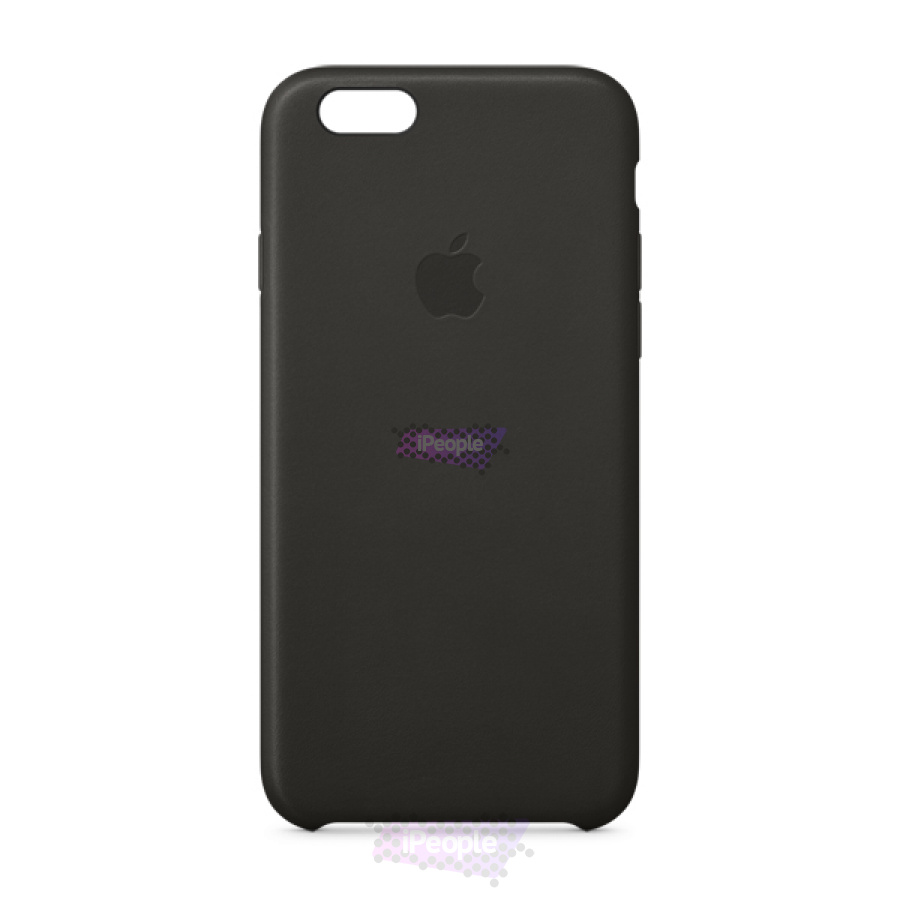 Фото Apple iPhone 6/6s Leather Case (), Чёрный