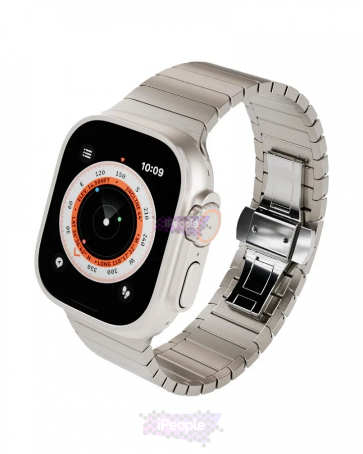 Фото Купить Ремешок VLP Titanium Band для Apple Watch 44 / 45 / 46 / Ultra (Titanium) по низкой цене в Москве