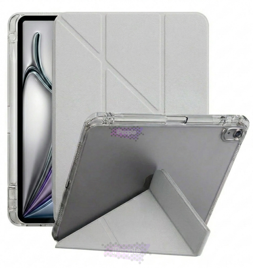 Фото Купить Чехол Selonica Triangle Folio для iPad Air 6/7/8 11'' (Серый) по низкой цене в Москве