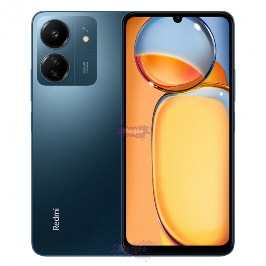 Фото Купить Смартфон Xiaomi Redmi 13C 4Gb/128Gb (Тёмно-синий) Nano-Sim + Nano-Sim по низкой цене в Москве