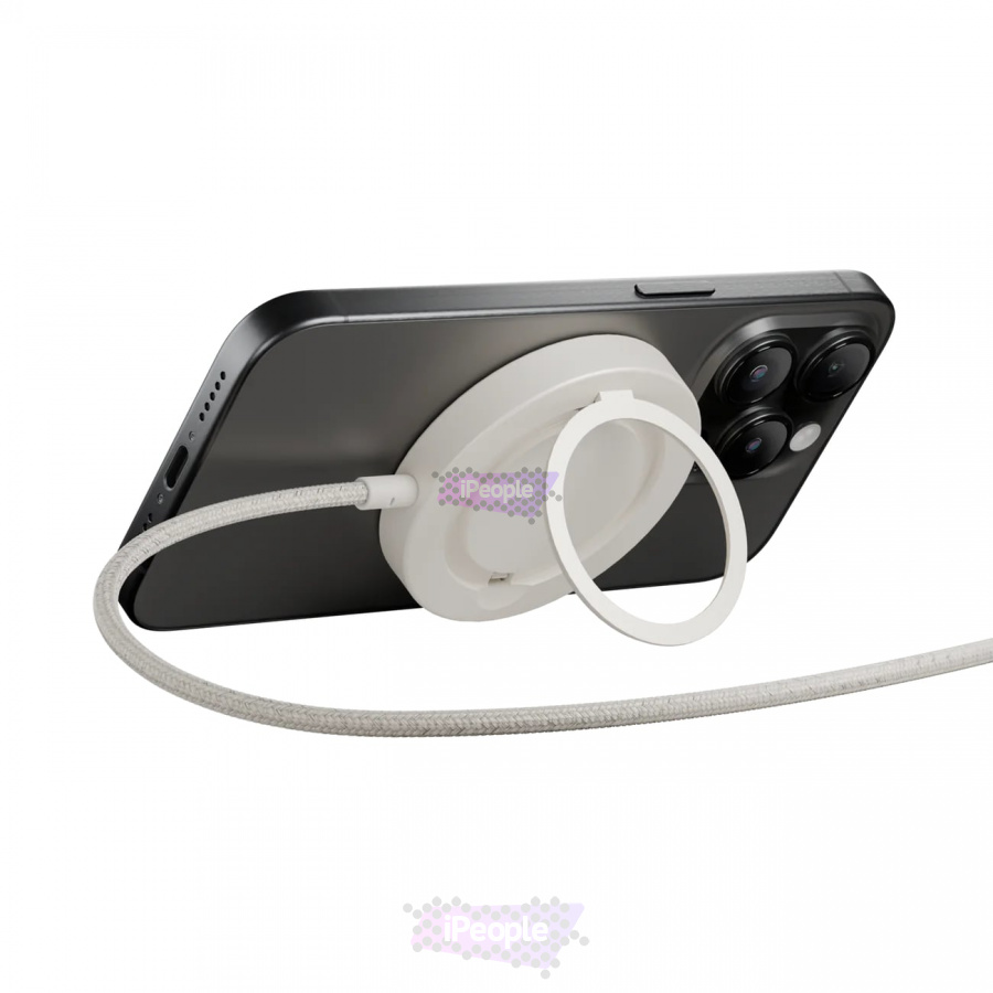 Фото Кабель Плетёный Native Union Snapstand Magnetic Wireless Charger 1.5м (Sandstone), Sandstone
