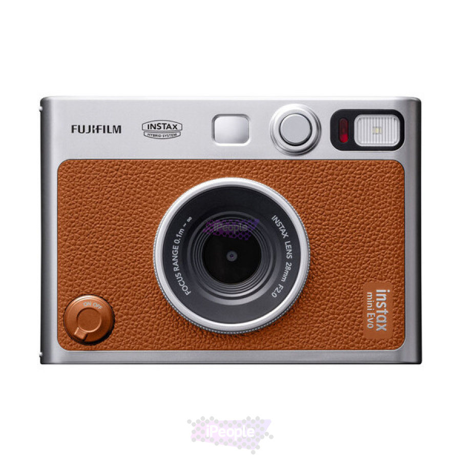 Фото Купить Фотоаппарат моментальной печати Fujifilm Instax Mini Evo (Коричневый) по низкой цене в Москве