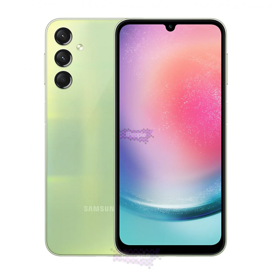 Фото Купить Смартфон Samsung Galaxy A24 6Gb/128Gb (Зелёный) SM-A245 по низкой цене в Москве