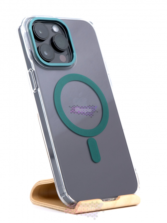 Фото Чехол VLP Line case with MagSafe для iPhone 14 Pro, Прозрачный