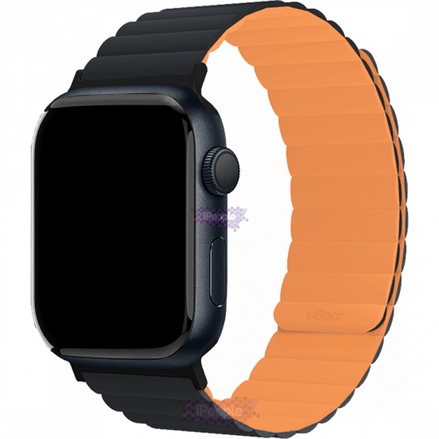 Фото Купить Ремешок uBear Mode Strap для Apple Watch 44 / 45 / 46 мм (Чёрный) по низкой цене в Москве