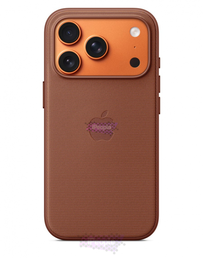Фото Купить Чехол Apple TechWoven Case with MagSafe для iPhone 17 Pro (Brown) MGF64 по низкой цене в Москве