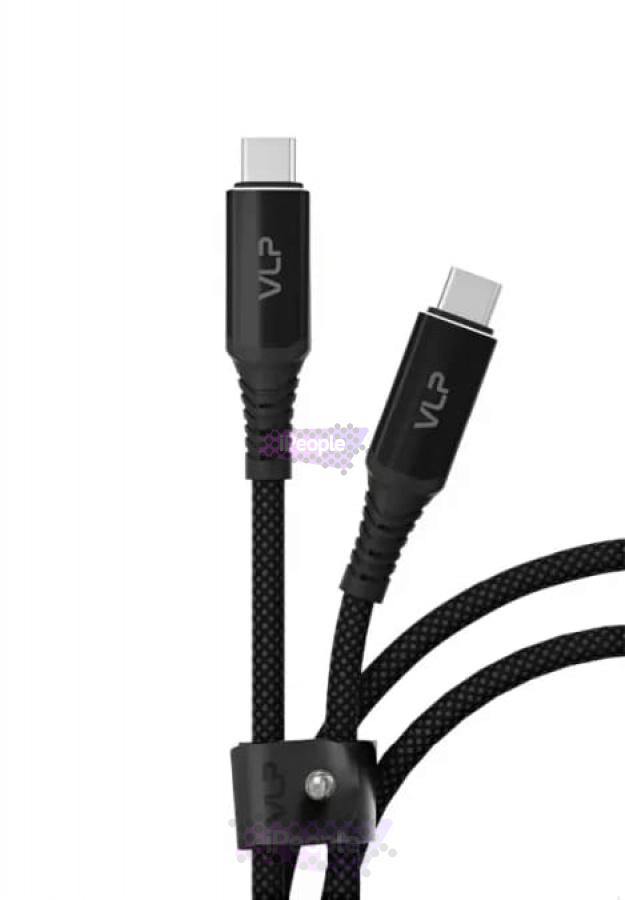 Фото Кабель VLP Thunderbolt USB-C to USB-C 1м 240W (Чёрный), Чёрный