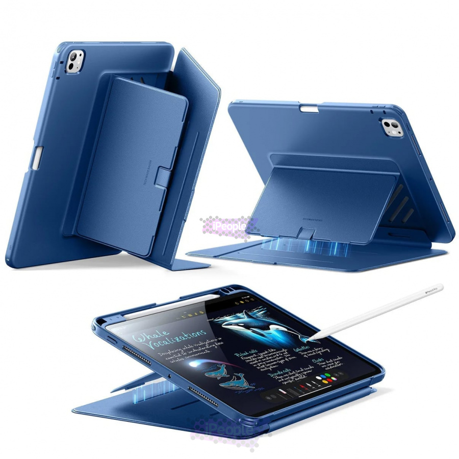 Фото Купить Чехол ESR Flip Magnetic для iPad Pro (M4/M5) 13'' (Синий) по низкой цене в Москве