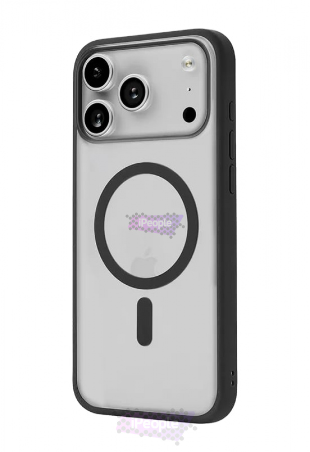 Фото Купить Чехол uBear Cloud case with MagSafe для iPhone 17 Pro Max (Чёрный) по низкой цене в Москве