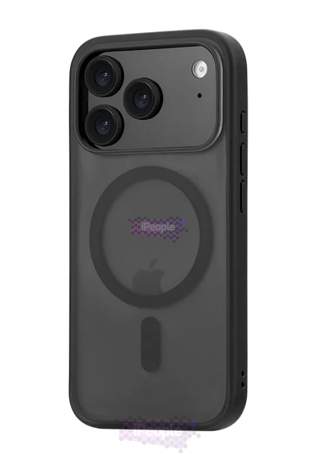 Фото Купить Чехол uBear Cloud case with MagSafe для iPhone 17 Pro (Чёрный) по низкой цене в Москве