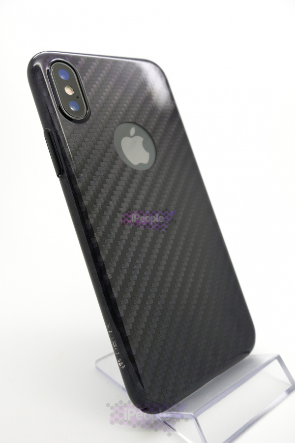 Фото Чехол Devia Linger Case для iPhone X, Чёрный