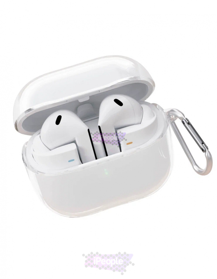 Фото Купить Чехол VLP Charm Case для Samsung Galaxy Buds 3/3 Pro (Прозрачный) по низкой цене в Москве
