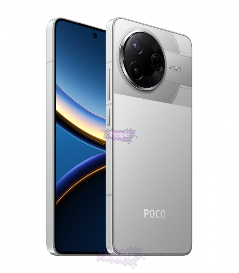 Фото Купить Смартфон Xiaomi Poco F7 Pro 12Gb/256Gb (Silver) Nano-Sim + Nano-Sim по низкой цене в Москве